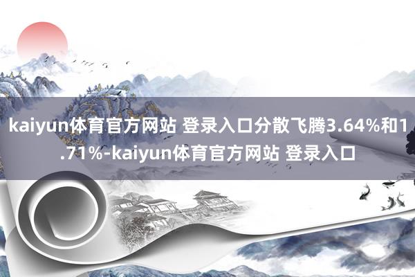 kaiyun体育官方网站 登录入口分散飞腾3.64%和1.71%-kaiyun体育官方网站 登录入口